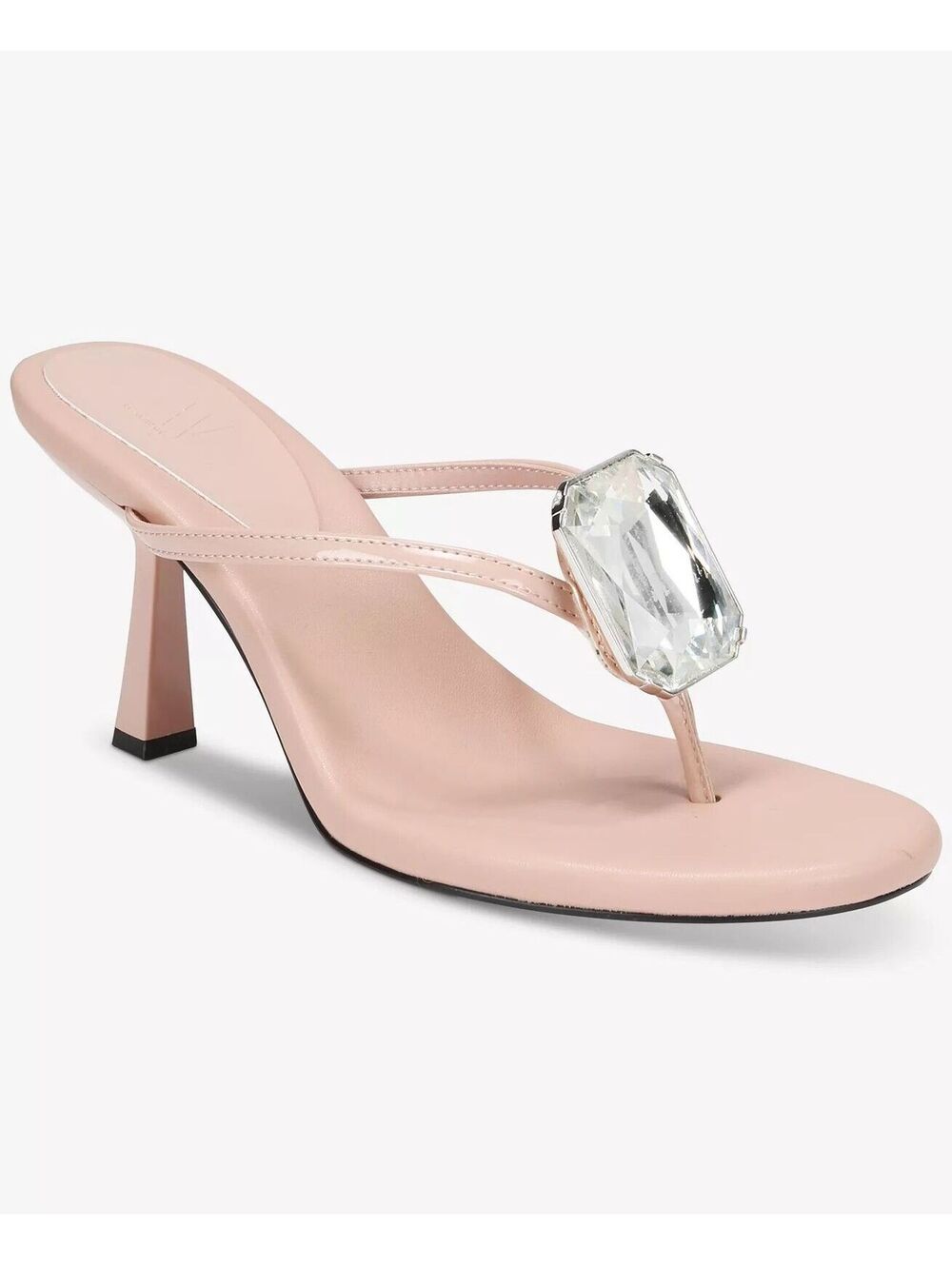 AAJ by Aminah J Lucinda Gem Slipper Sandal in Natural W (9) Retail $185